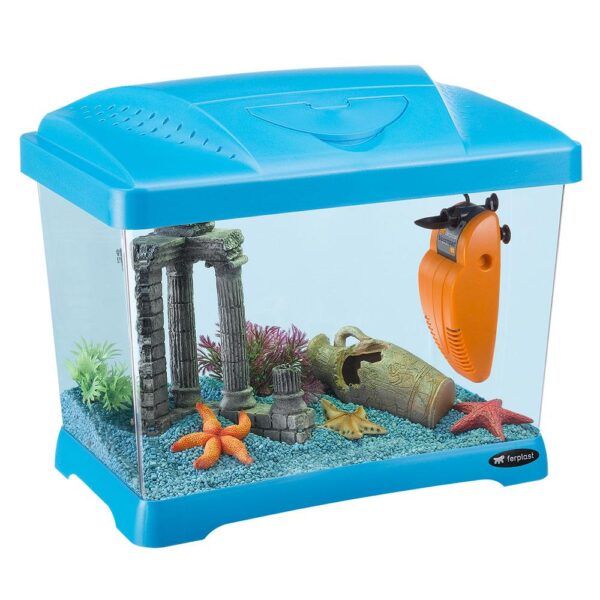 Ferplast Acuario Capri Junior Azul 41X26