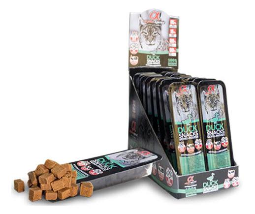 Alpha Spirit Feline Snack Pato Caja 16X35Gr