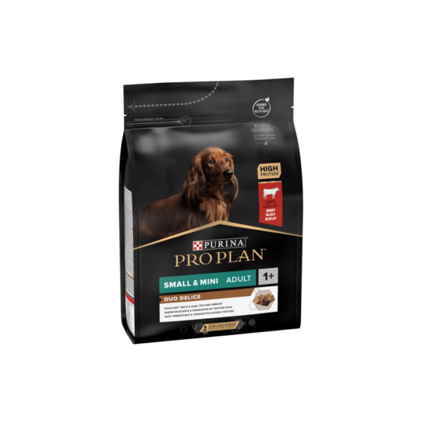 Pro Plan DUO DÉLICE Small & Mini Adult Buey
