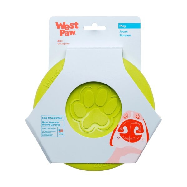 West Paw Zogoflex Juguete Zisc S 17Cm Verde