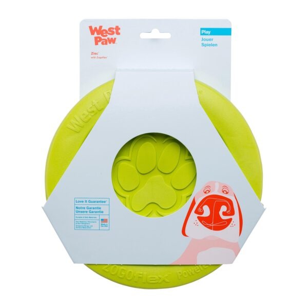 West Paw Zogoflex Juguete Zisc L 22Cm Verde
