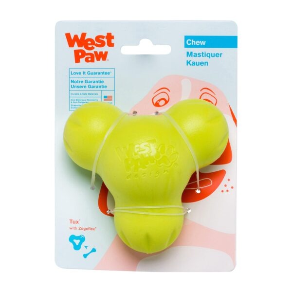 West Paw Zogoflex Juguete Tux S 10Cm Verde