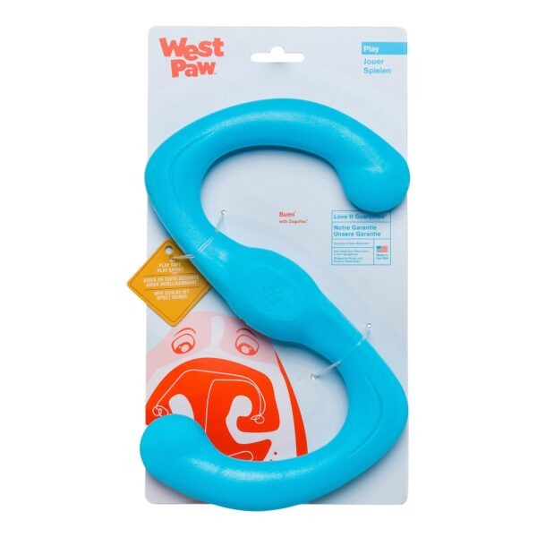 West Paw Zogoflex Juguete Bumi S 21Cm Azul Turquesa
