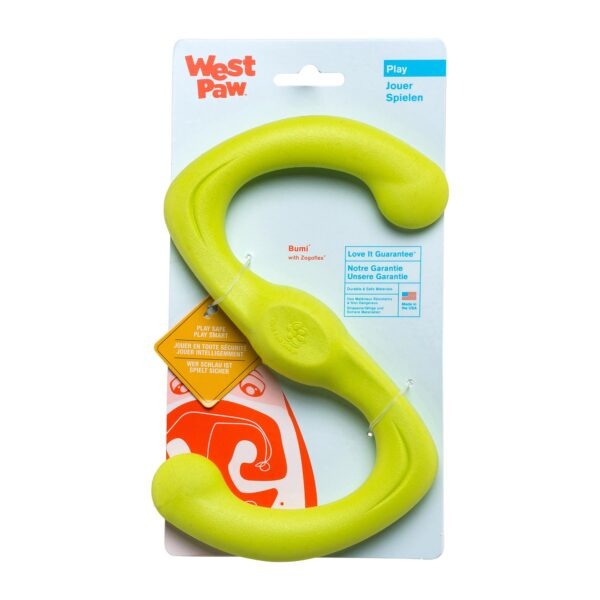 West Paw Zogoflex Juguete Bumi L 24Cm Verde