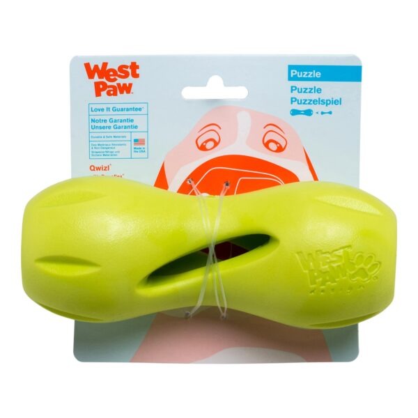 West Paw Zogoflex Juguete Qwizl L 17Cm Verde