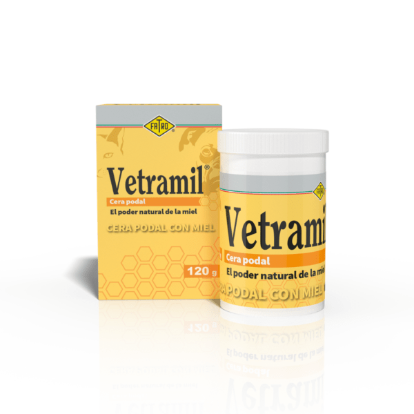 Vetramil Cera Podal, que promueve la rápida cicatrización de grietas