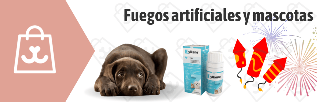 Algunos dueños de perros usan suplementos naturales, como Zylkene, para ayudar a calmar a su perro durante los fuegos artificiales