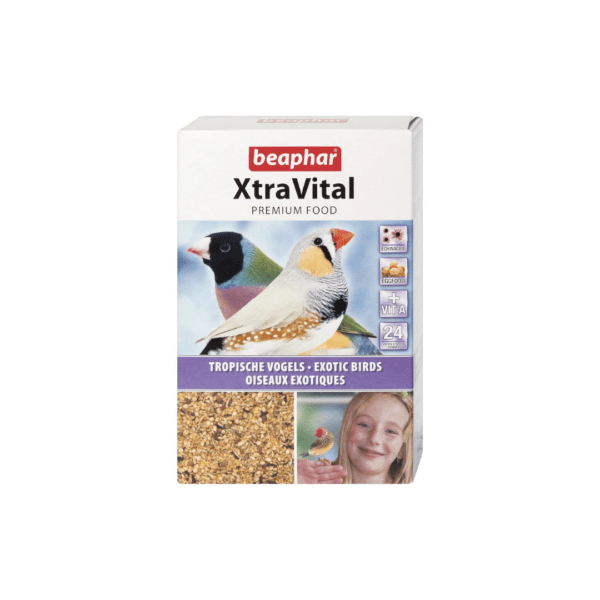 BEAPHAR XTRAVITAL PAJAROS TROPICALES 500GR