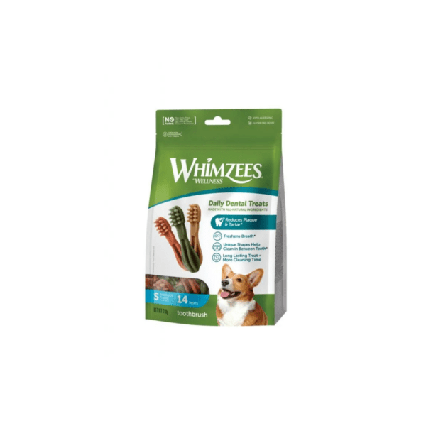 Whimzees Snack Dental Toothbrush Para Perros Pequeños