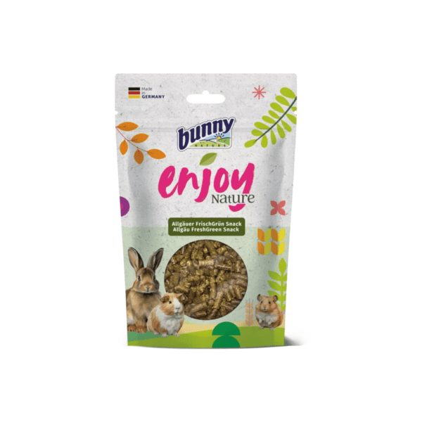 Bunny Snacks Enjoy Nature FreshGreen De Algovia Pack Ahorro 6x100 Gr